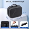 Upgraded Carrying Case for Meta Quest 3, Hard Travel Case
