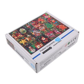 Totority 1000 Piece Jigsaw Puzzle for Adults Christmas Theme Puzzle Toy Thick Paper Enhance Hand-Eye Coordination