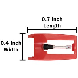 EX ELECTRONIX EXPRESS Replacement Stylus Needle for Crosley NP1 / NP6 and ION iCT05RS / iCT06RS Record Player Turntables