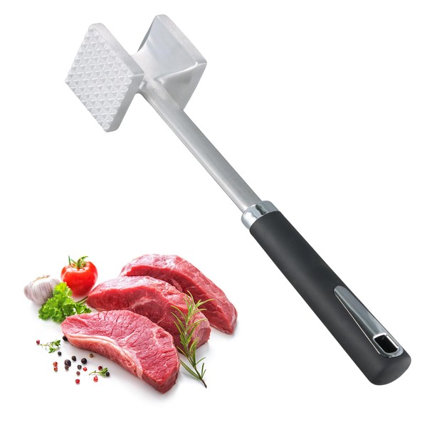 Culinavog Meat Tenderizer Hammer, Spiked Meat Tenderiser, Meat Tenderizer Steak