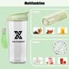 X SIM FITNESSX Protein Shaker, Fruit Container, Cold Brew Coffee