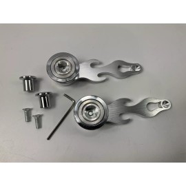 Autoloc AUTDNWC003 Universal Flame Billet Window Crank Handle Set