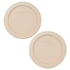 Pyrex 7202-PC 1-Cup Blush Food Storage Replacement Lid (2-Pack) -