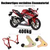 CeyKvo Motorcycle Repair Stand Set - Universal Adapter for Rear