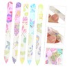 WOONEKY 5 Pack Nail Files Manicure Buffers Glass Nail File