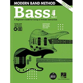 Modern Band Method - Bass, Book 1: A Beginner's Guide for Group or Private Instruction - Book with Access to Online Audio & Video