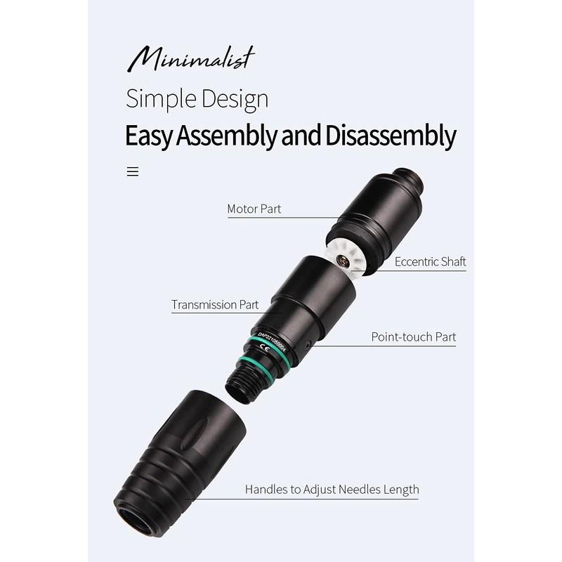 DGT AURORA P2 Rotary Pen Machine (Red)