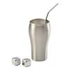 Apex Heart GR-1338 Tumbler, Vacuum Insulated, Stainless Steel, Silver, 11.8