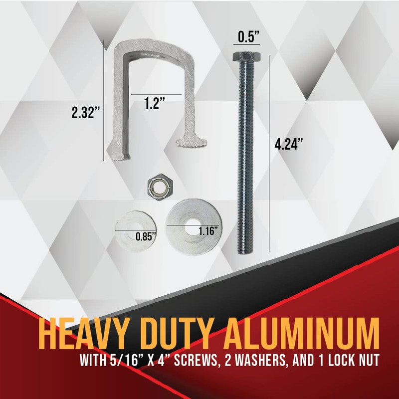 Tool Box Clamp 4 Pack - Heavy Duty Universal Aluminum