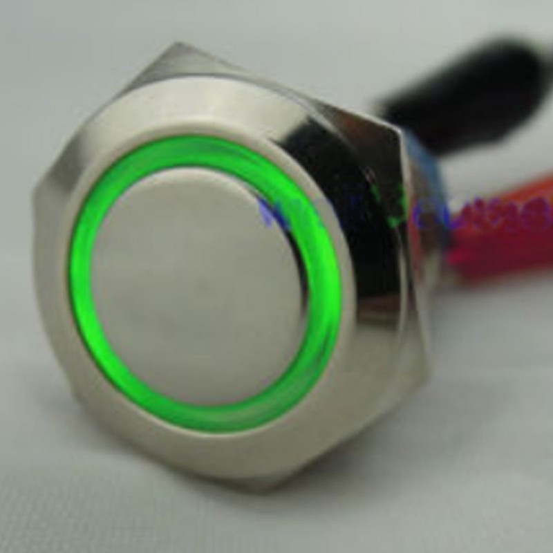 E Support 12V 5A Car Green Angel Eye LED Light