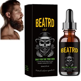 30ML Bartwuchs-Öl, Bartwuchs Bartöl, Bartwachstum Öl, Versorgt den Bart intensiv mit Feuchtigkeit, um Trockenheit und Spliss Vorzubeugen, und Macht ihn Weich, Geschmeidig und Kämmbar serums (6)