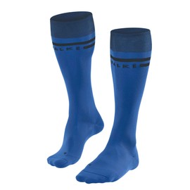 FALKE Women's SK7 Race W KH Functional Yarn Warm Thin 1 Pair Skiing Socks, Blue (Olympic 6940), 4-5