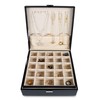 Frebeauty Earring Holder Organizer, 50 Slots Earring Organizer,2 Layer Jewelry