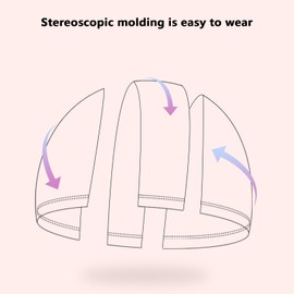 Kids Swim Caps, PU Swimming Caps for Kids, Swimming Hat for Girls Boys (2PCS, Blue Pink)