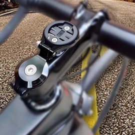 Bicycle Computer Lever Top Cover Mount Compatible with Wahoo Elemnt Bryton Garmin Edge with Dash Mountian Hammerhead Karoo Road Adjustable Handlebar Mounts