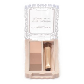 Canmake Fit Styler Eyebrow 01 Natural Brown 0.07 oz (2 g) Eyebrow Natural Eyebrow Exfoliating Eyebrow
