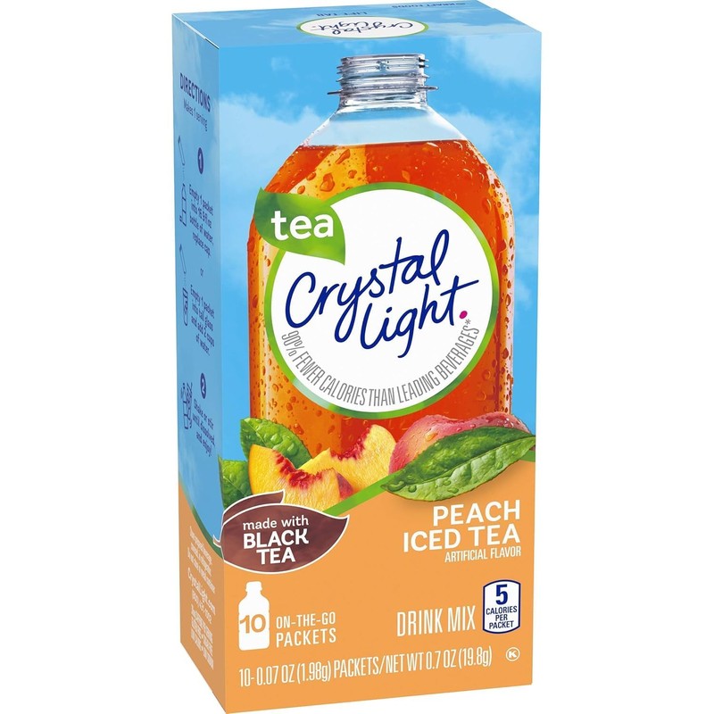 Crystal Light - Peach Tea On The Go - 10