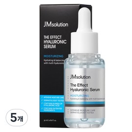 JM Solution The Effect Hyaluronic Hydration Serum, 5 pieces, 30ml / 제이엠솔루션 더 이펙트 히알루로닉 수분 세럼, 5개, 30ml