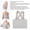 Chest Support Brace Breathable Elastic Dual Support Broken Rib Brace