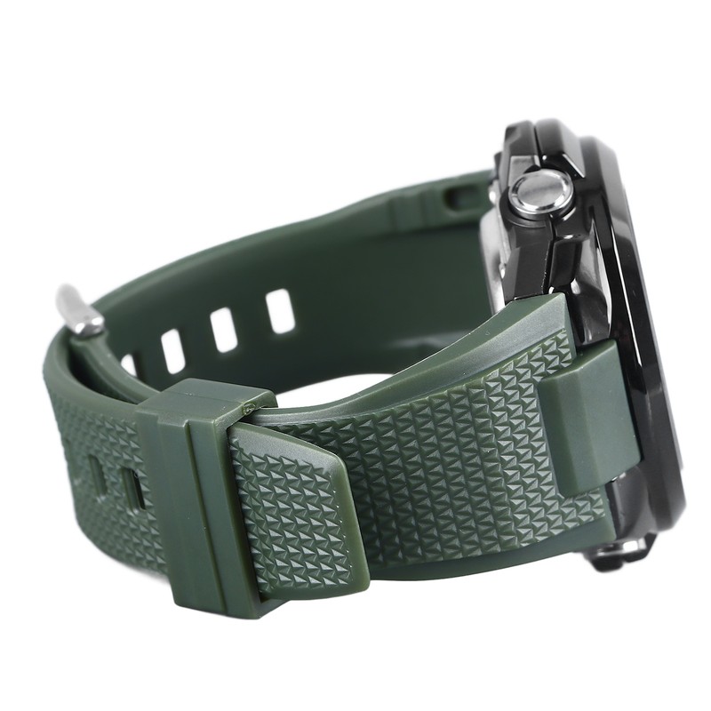 Quartz Electronic Watch Casual Double Movement Waterproof Dual Display Luminous