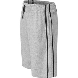 Mens 2 Pack Lounge Wear Shorts Nightwear Pyjamas PJ Bottoms Super Soft Comfy (2XL, Navy/Grey)