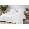 LINENWALAS Bamboo Bed Linen Set, Premium Bamboo Silk Duvet Cover