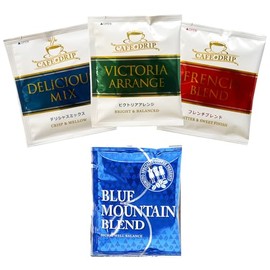 Timoto Coffee, Drip Coffee, 4 Types, 17 Serve Set, Try Drip Bag, Regular Coffee, Assortment, Compare to Drink, Blue Mountain Blend