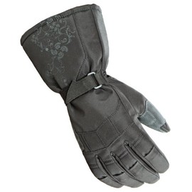 Joe Rocket Womens Cold Weather Gloves (Black, Large) (Sub Zero)