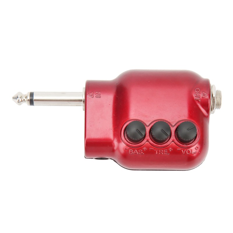 Guitar Pre Amplifier Mini Preamp 6.35mm Plug for Acoustic Guitars