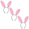 Set of 3 Easter Fabric Bunny Ear Headbands, Each 11.7