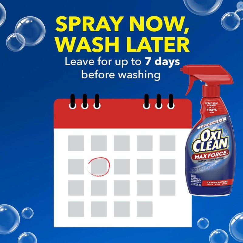 Oxiclean Max Force Stain Remover Professional, 12 fl oz, (Pack