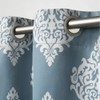Exclusive Home Curtains Medallion Panel Pair, 52x96, Teal, 2 Count