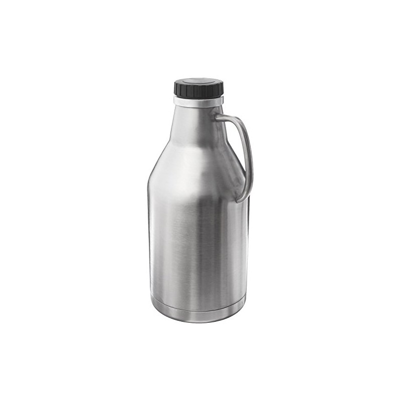 64oz Vacuum Insulated Double Walled Stainless Steel Growler wit...
