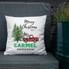 Christmas Decorations Throw Pillows With Inserts Included 18x18 Inches City