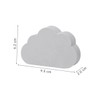 LALAFINA Shape Kitchen Cleaning Sponge Water Absorbent Sponge Brush for