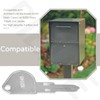 6 Pack 5143 Key Blank Compatible with High Security Mailbox