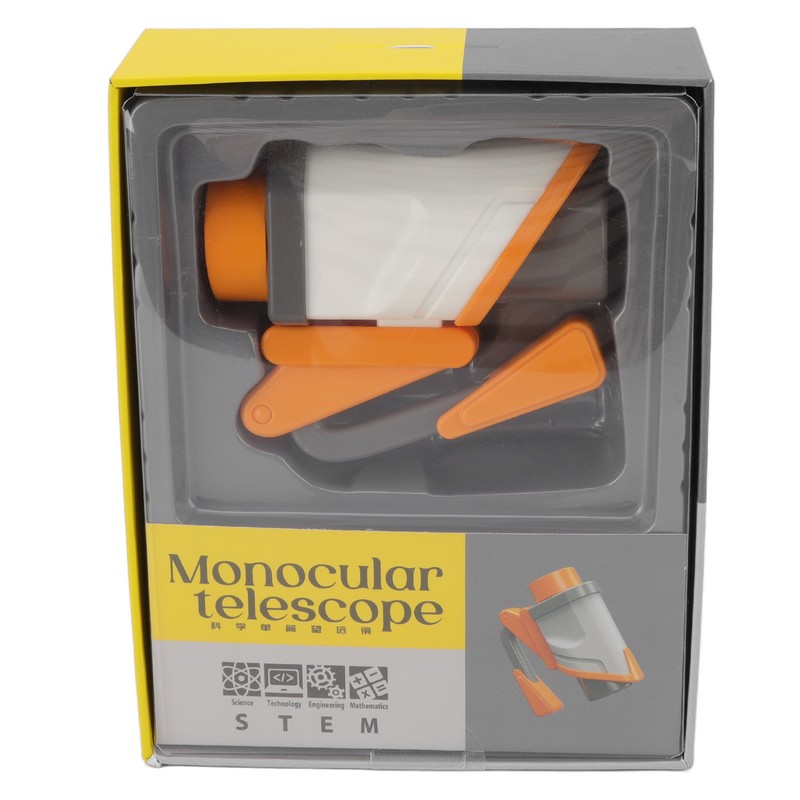 Kids Handheld Monocular Telescope Mini Monocular Detachable HD Fixed Focusing