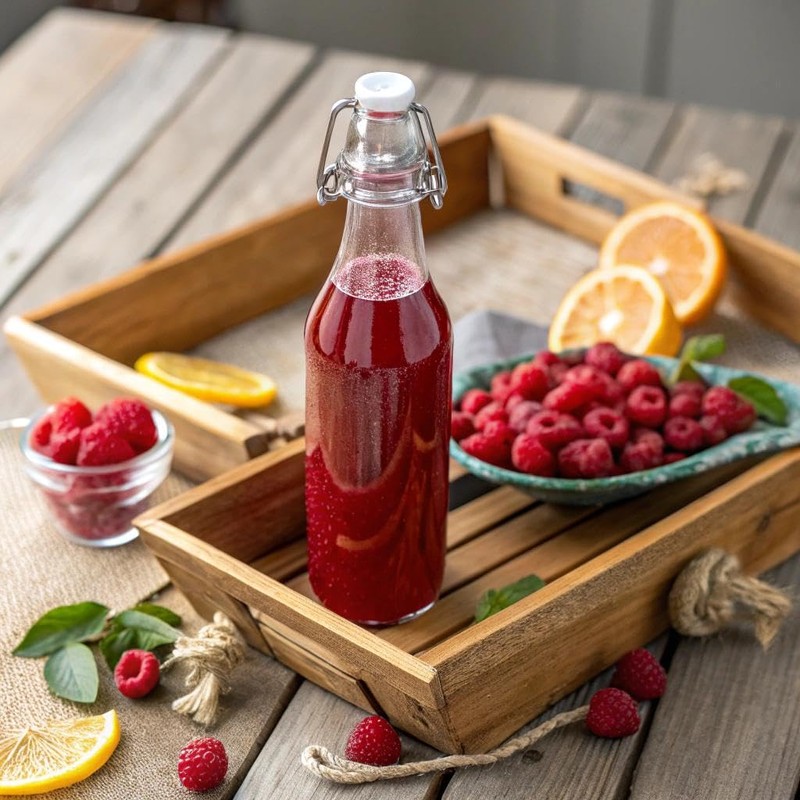 Torani Red Raspberry Syrup for Drinks, Flavoring for Iced Tea,