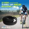 ALIEN PROS Bike Handlebar Tape EVA (Set of 2) Black