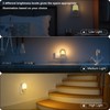 MAZ-TEK Plug in Motion Sensor Dimmable Night Light, Soft Warm