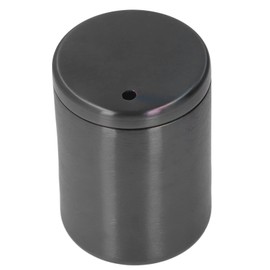 Toothpick Holder Toothpick Storage Convenient Storage Toothpick Case Abrasion Resistant Stainless Steel Hygienic Lid for Home Coffee Shop Restaurant (Black)