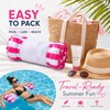 Inflatable Pool Hammock Floats for Adults – 4-in-1 Water Lounger