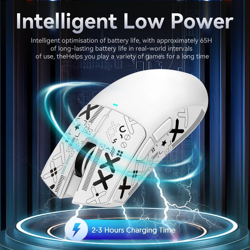 ATTACK SHARK X11 Lightweight Gaming Mouse PAW3311 Optical Sensor 5