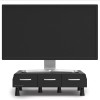 Mind reader Base Soporte Monitor Organizador De Escritorio Para Pc