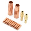 14 pcs/set Nozzle Diffuser Tip Kit for Tweco MIG Welding