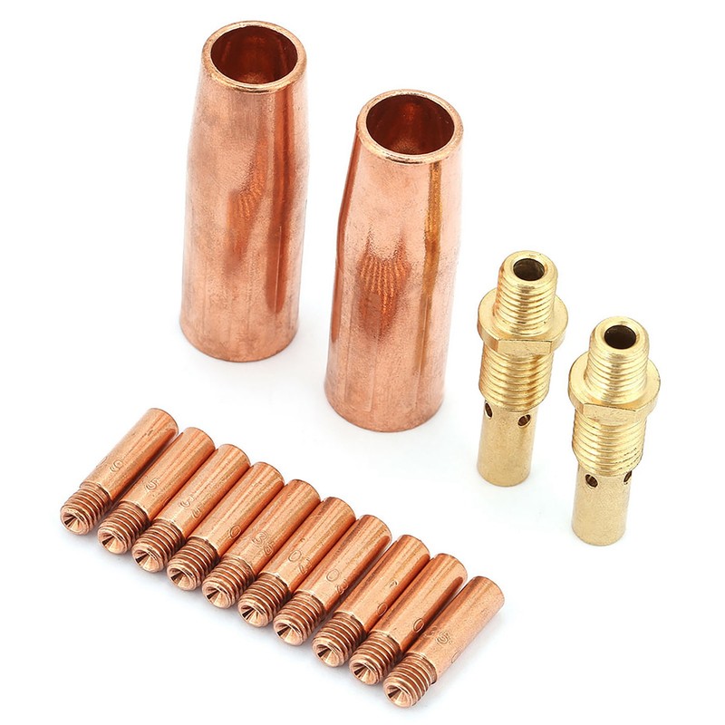 14 pcs/set Nozzle Diffuser Tip Kit for Tweco MIG Welding