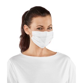 FALKE Unisex Pack of 2 Face Masks Soft Fabric Black Pink More Colours 3 Layer Washable Reusable With Adjustable Metal Nose Clip Multipack 2 Pairs