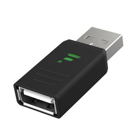 FUNDIAN USB A Male to DCP USB Female Converter Adapter with LED Indicator, Compatible with Chromecast Gen4 and TV Stick Power Resource from TV USB Port