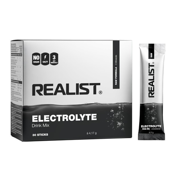REALIST Electrolytes without sugar - electrolyte powder with 1390 mg
