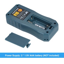 Laser Distance Meter Handheld 1.6-inch LCD Diastimeter Bubble Level Pythagorean Mode Measure Distance Area and Volume